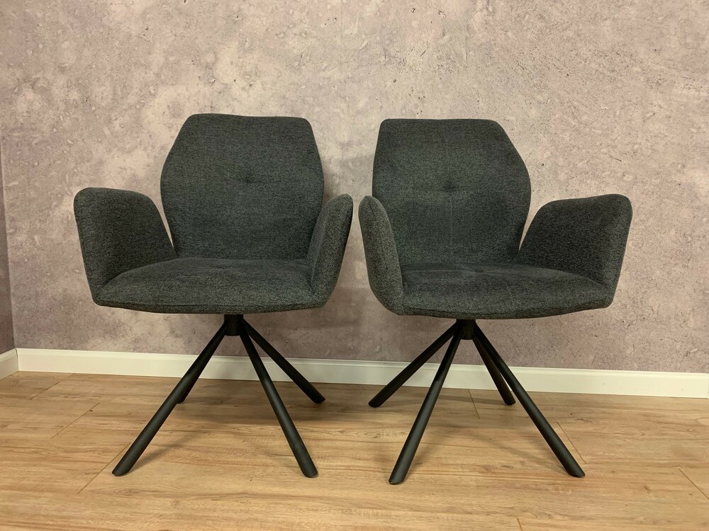 drehbare esszimmerst&uuml;hle mit armlehne