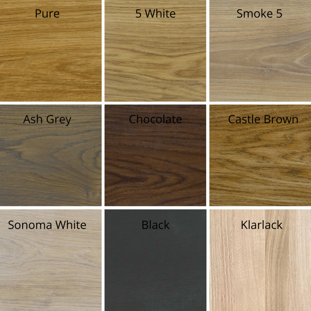 Eettafel eiken ovaal