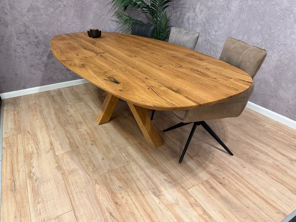 tisch oval holz