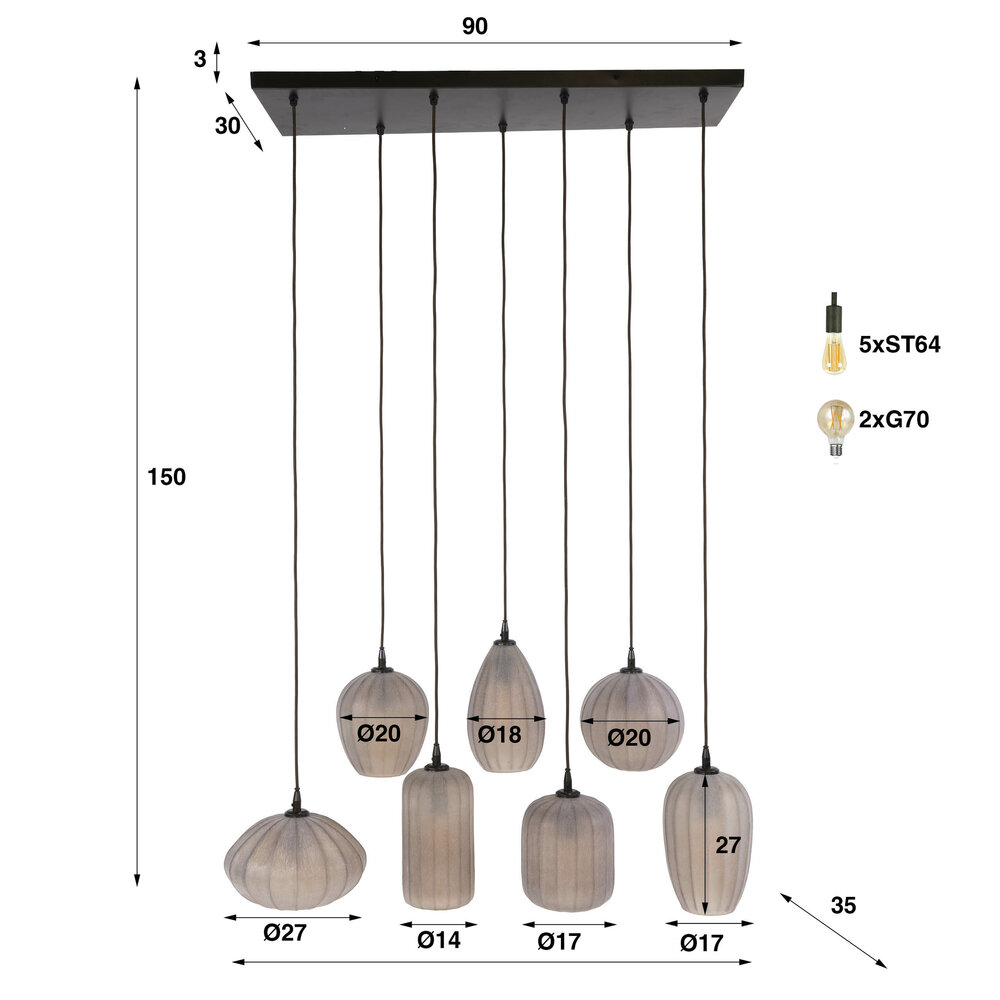 Hanglamp Altura