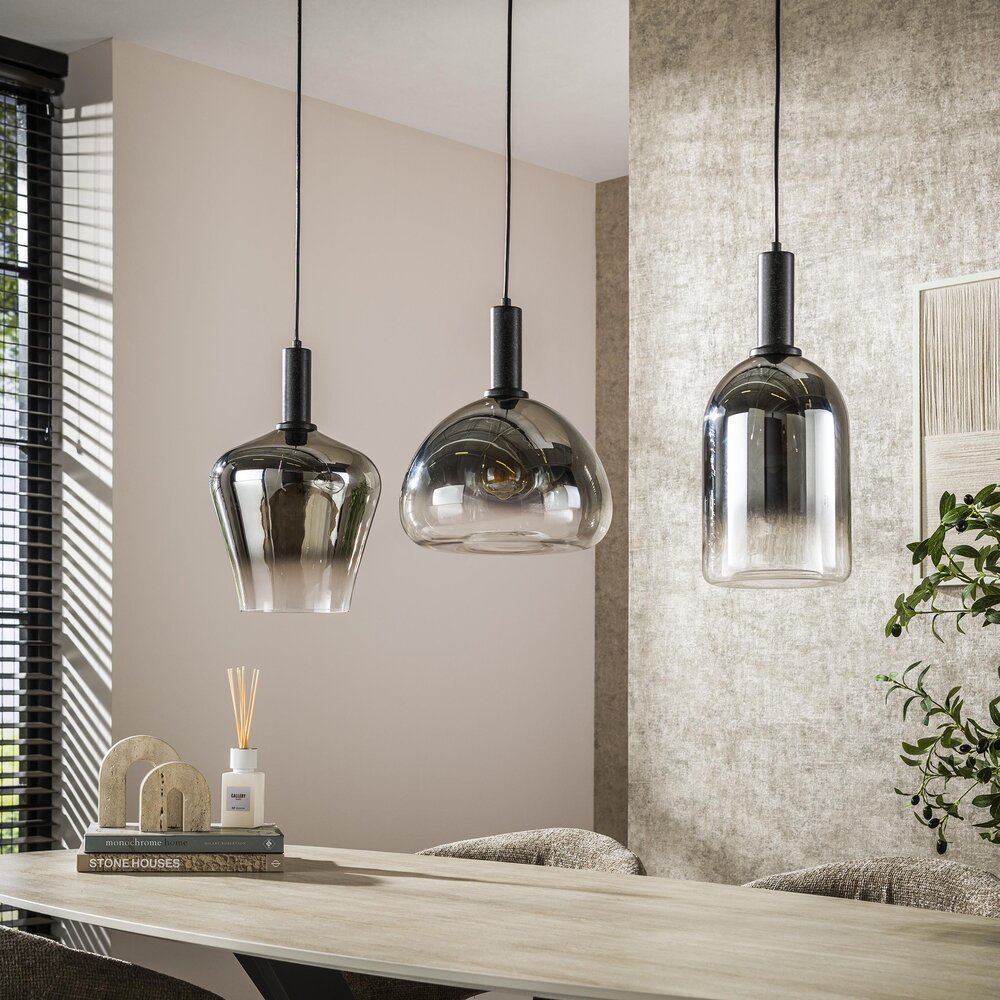 Hanglamp Zenith 3-lichts / Artic zwart