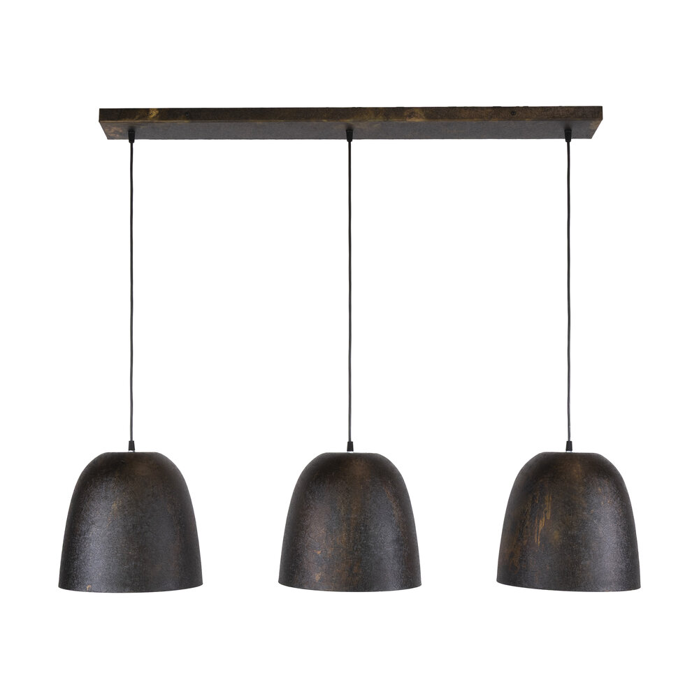 Hanglamp Nova 3-lichts / Smoked brown