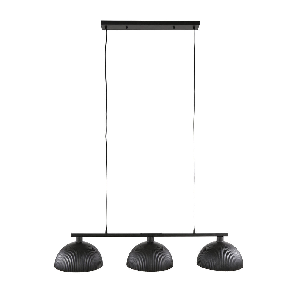 Hanglamp Ripple 3-lichts / Artic zwart