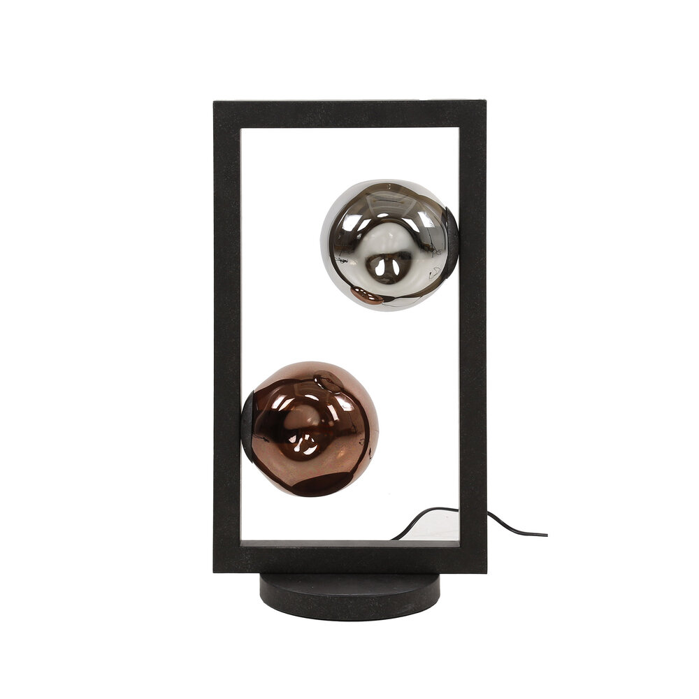 Tafellamp Stellar 2-lichts / Artic zwart
