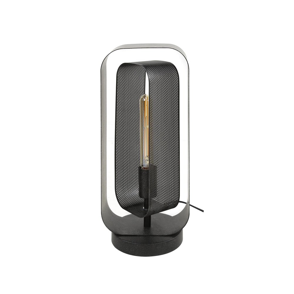 Tafellamp Mesh Rotate 1-lichts / Artic zwart
