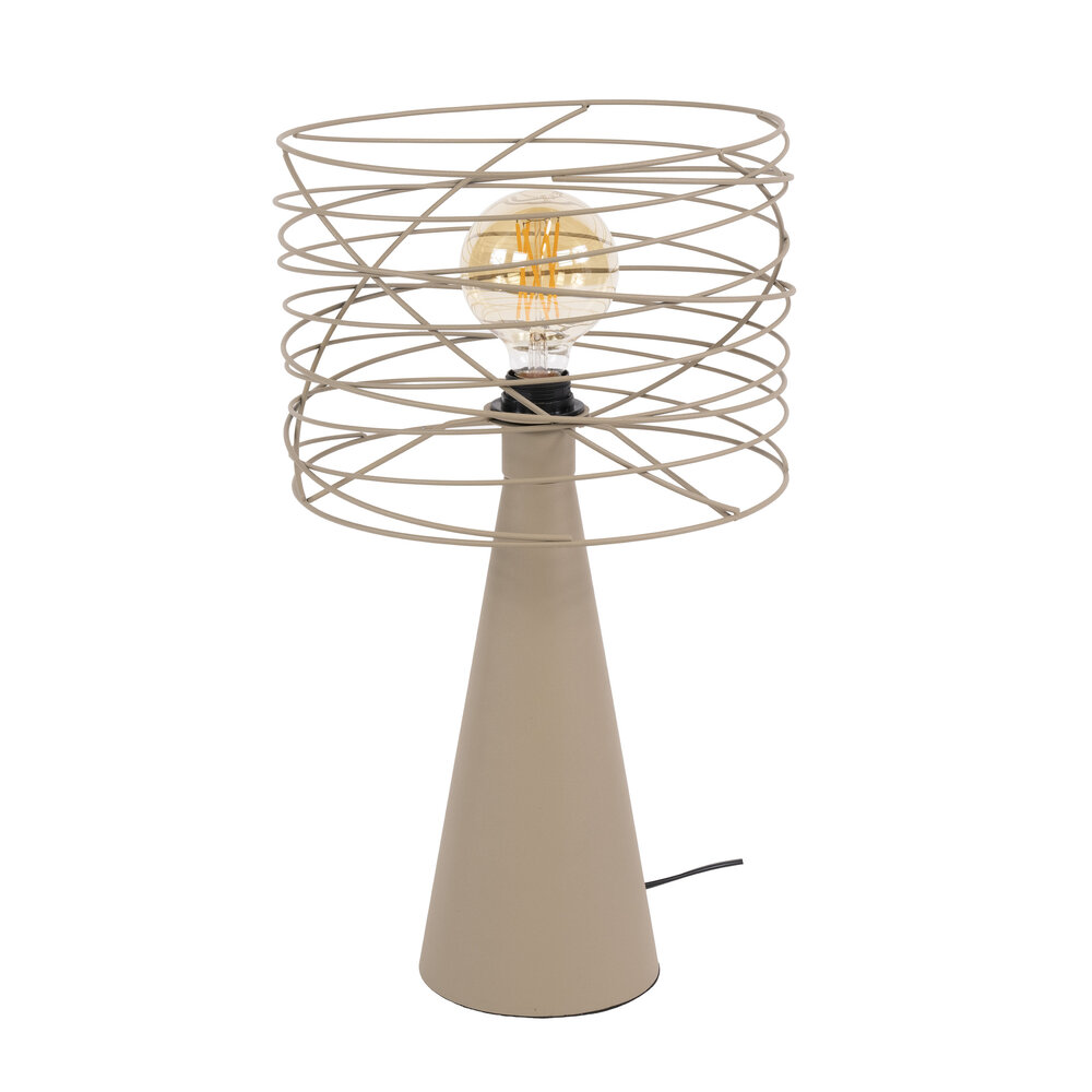 Tafellamp Curl 1-lichts / Beige