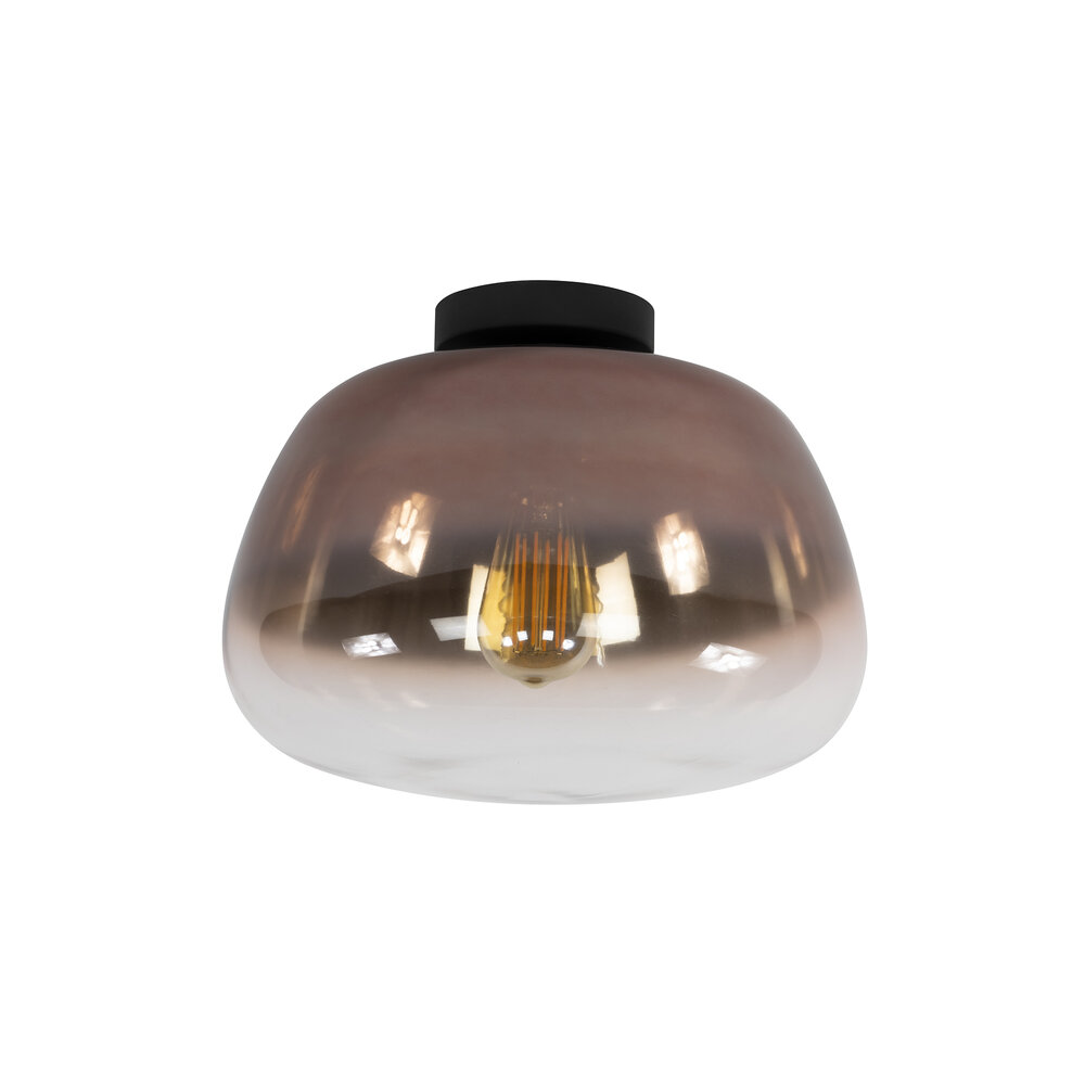 Plafondlamp Pulse Shaded 1-lichts / Koper glas