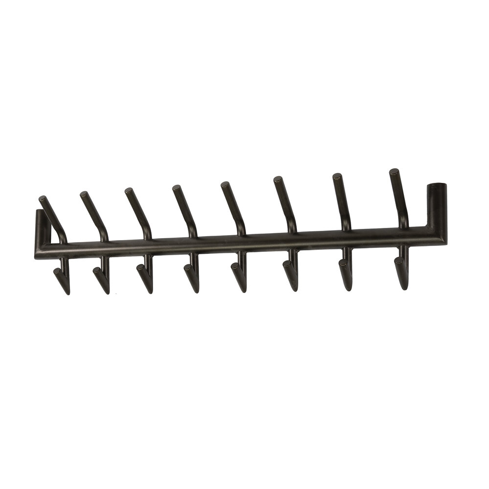 Garderobe Tubo 2x8 Haken - Drift brown