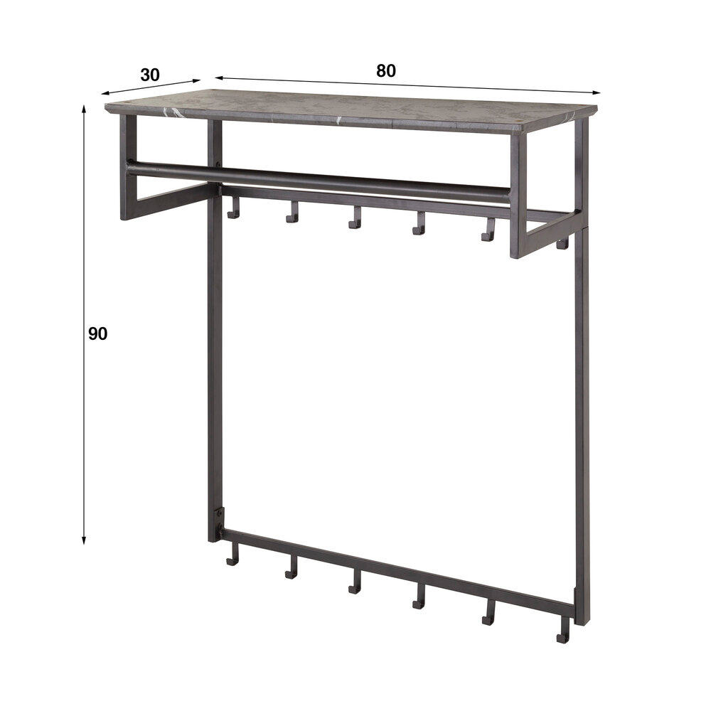 Kapstok Tenaro 2x6H