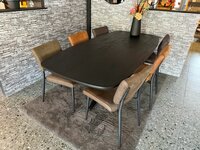 Eettafel Benson black