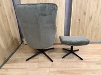 Fauteuil Finn incl. Hocker