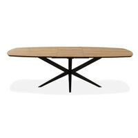 Eettafel Jabbi Deens ovaal - Uitschuifbaar