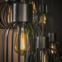 Hanglamp Mix Metal 3+3-lichts / Charcoal