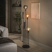 Vloerlamp Sfera Tricolore 5-lichts / Artic zwart