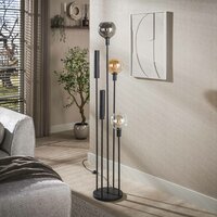 Vloerlamp Sfera Tricolore 5-lichts / Artic zwart