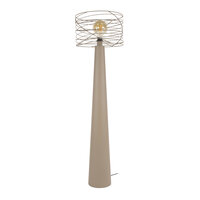 Vloerlamp Curl 1-lichts / Beige