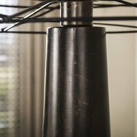 Vloerlamp Curl 1-lichts / Urban bruin
