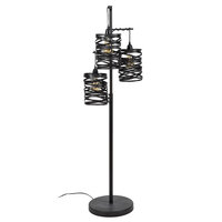 Vloerlamp Spindle 3-lichts / Slate grey