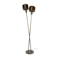 Vloerlamp Bronza 2-lichts / Sienna bruin