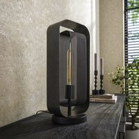 Tafellamp Mesh Rotate 1-lichts / Artic zwart