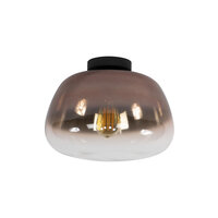 Plafondlamp Pulse Shaded 1-lichts / Koper glas