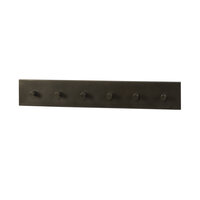 Kapstok Terra 6 haken - Drift brown