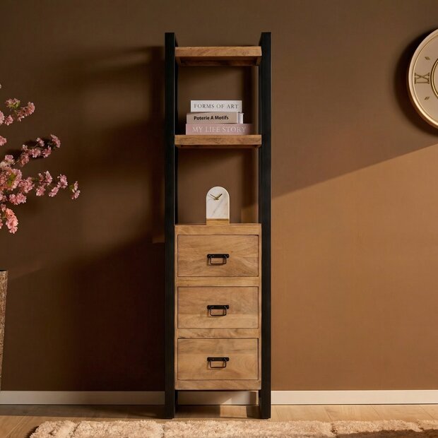 Boekenkast New York lades